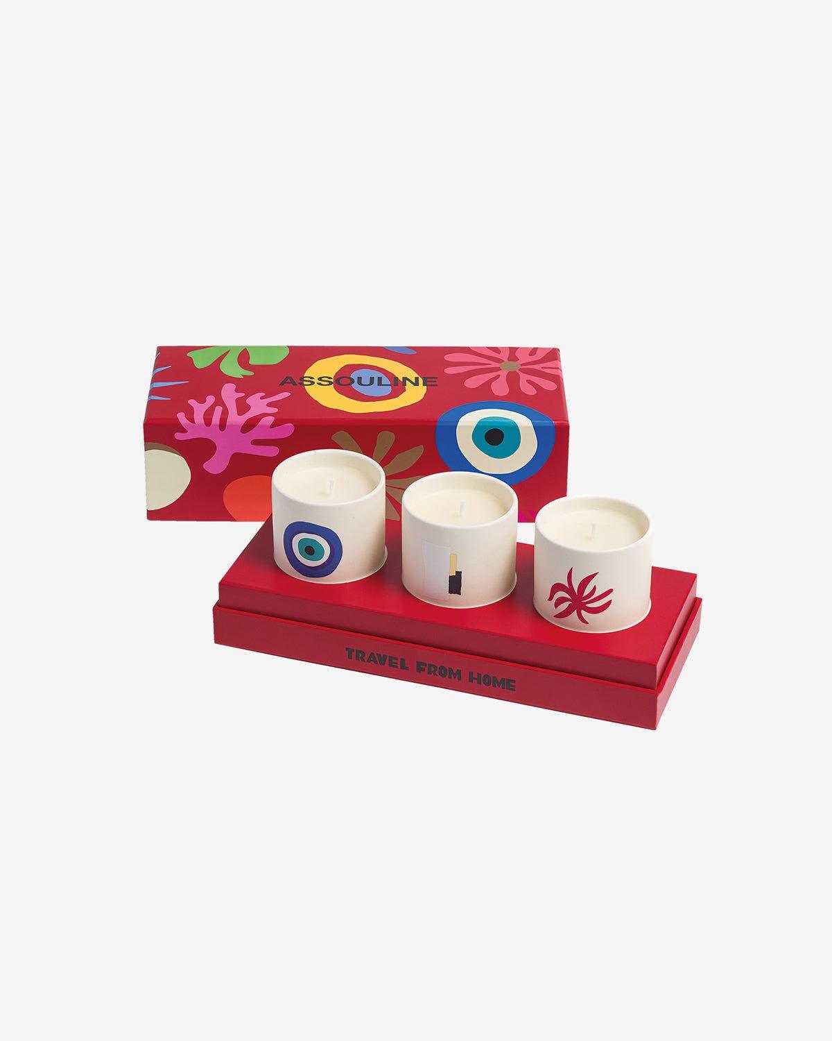 Travel From Home Mini Scented Candle Set